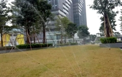 華為辦公綠地采用亨特灌溉系統